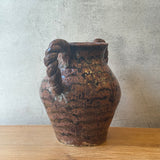 Vase - Urn-Shaped, Handled - Ruby Speckle - Large