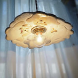 "Bears & Dog" Pendant Light in Porcelain & Brass