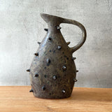 Jug Vase with Gold Spikes
