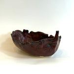 "Red Leaf" Bowl - Medium • May25 • TH0508