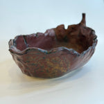 "Red Leaf" Bowl - Medium • May25 • TH0508