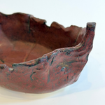 "Red Leaf" Bowl - Medium • May25 • TH0508