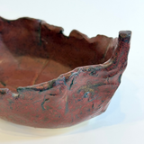"Red Leaf" Bowl - Medium • May25 • TH0508