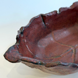 "Red Leaf" Bowl - Medium • May25 • TH0508