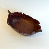 "Red Leaf" Bowl - Medium • May25 • TH0508