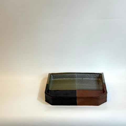"Ichimatsu" Tray - Rectangular - Large • May25 • TH0601