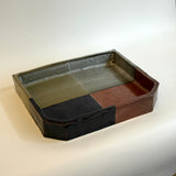 "Ichimatsu" Tray - Rectangular - Large • May25 • TH0601