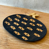 Wooden Serving Dish - "Koalas" - Medium