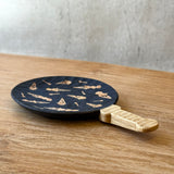Wooden Serving Dish - "Ice Creams" - Small