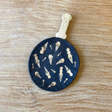 Wooden Serving Dish - "Ice Creams" - Small