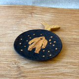 Wooden Serving Dish - "Yeti" - Small