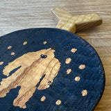 Wooden Serving Dish - "Yeti" - Small