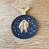 Wooden Serving Dish - "Yeti" - Small