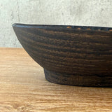 Wooden Bowl - Hand-Carved - Small