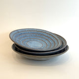 "Pale Moon" Bowls - Carved - Medium • May25 • TH0704