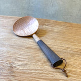 Ladle - Hand-Carved - Shallow - Medium