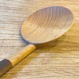 Ladle - Hand-Carved - Shallow - Medium