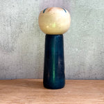 Vintage Kokeshi #091 - "Blue Ribbon"