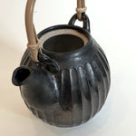 Tea Set - Matte Black Teapot & 2 Cups • May25 • TH0707