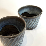 Tea Set - Matte Black Teapot & 2 Cups • May25 • TH0707