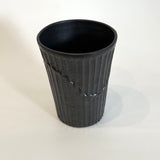 Matte Black Cups - Fluted - Narrow • May25 • TH0803