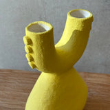 "Elodia In Yellow" Sculpture - Medium