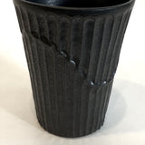 Matte Black Cups - Fluted - Narrow • May25 • TH0803