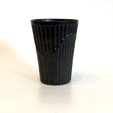 Matte Black Cups - Fluted - Narrow • May25 • TH0803