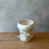 "Artichoke in White" Vase - Small
