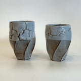 "Shino" Cups - Twist Faceted • May25 • TH0804