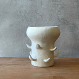 "Artichoke in White" Vase - Small