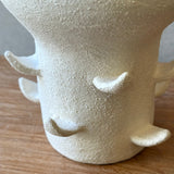 "Artichoke in White" Vase - Small