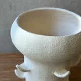 "Artichoke in White" Vase - Small