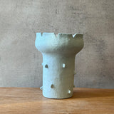 "Cactus in Pale Blue" Vase - Medium
