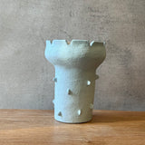 "Cactus in Pale Blue" Vase - Medium