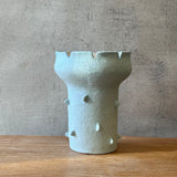 "Cactus in Pale Blue" Vase - Medium