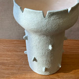 "Cactus in Pale Blue" Vase - Medium
