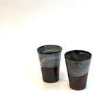 "Straw White / Iron Red" Cups - Flared • May25 • TH0807