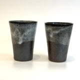 "Straw White / Iron Red" Cups - Flared • May25 • TH0807