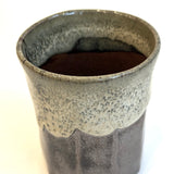"Shirahagi on Tenmoku" Cups - Faceted • May25 • TH0809