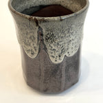 "Shirahagi on Tenmoku" Cups - Faceted • May25 • TH0809