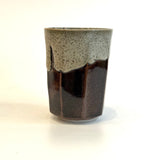 "Shirahagi on Tenmoku" Cups - Faceted • May25 • TH0809