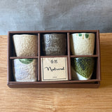 "Natural" 5 Cup Boxed Set