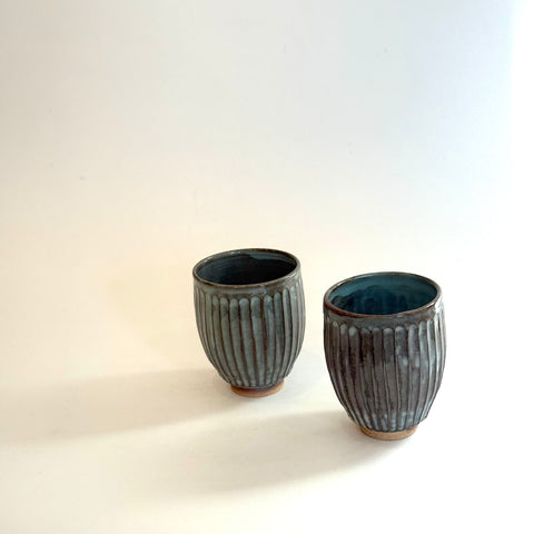 "Aohagi" Cups - Fluted • May25 • TH0906