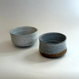 "White Crackle" Chawan (Tea Bowls) • May25 • TH1002