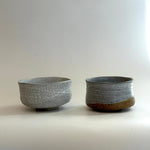 "White Crackle" Chawan (Tea Bowls) • May25 • TH1002
