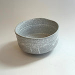 "White Crackle" Chawan (Tea Bowls) • May25 • TH1002