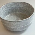 "White Crackle" Chawan (Tea Bowls) • May25 • TH1002