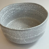 "White Crackle" Chawan (Tea Bowls) • May25 • TH1002