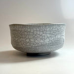 "White Crackle" Chawan (Tea Bowls) • May25 • TH1002